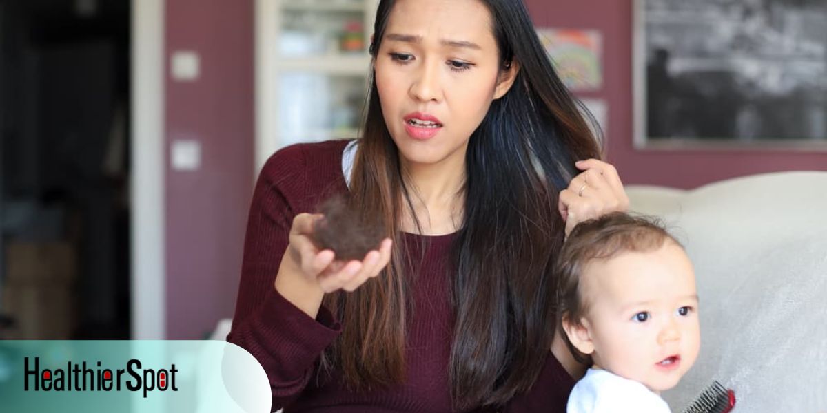 Postpartum hair loss remedies for breastfeeding moms