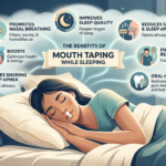 The benefits of mouth taping while sleeping